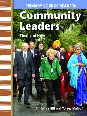 cover image of Community Leaders Then and Now